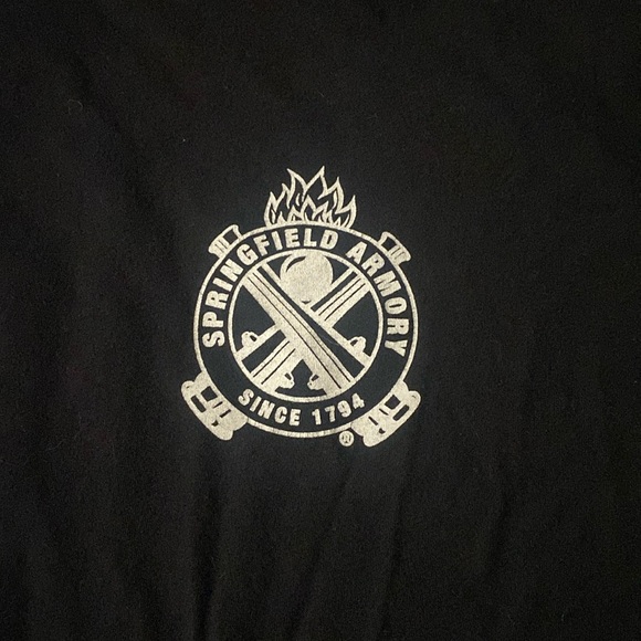SPRINGFIELD ARMORY MEN'S CLOTHING Black XL - Picture 3 of 5